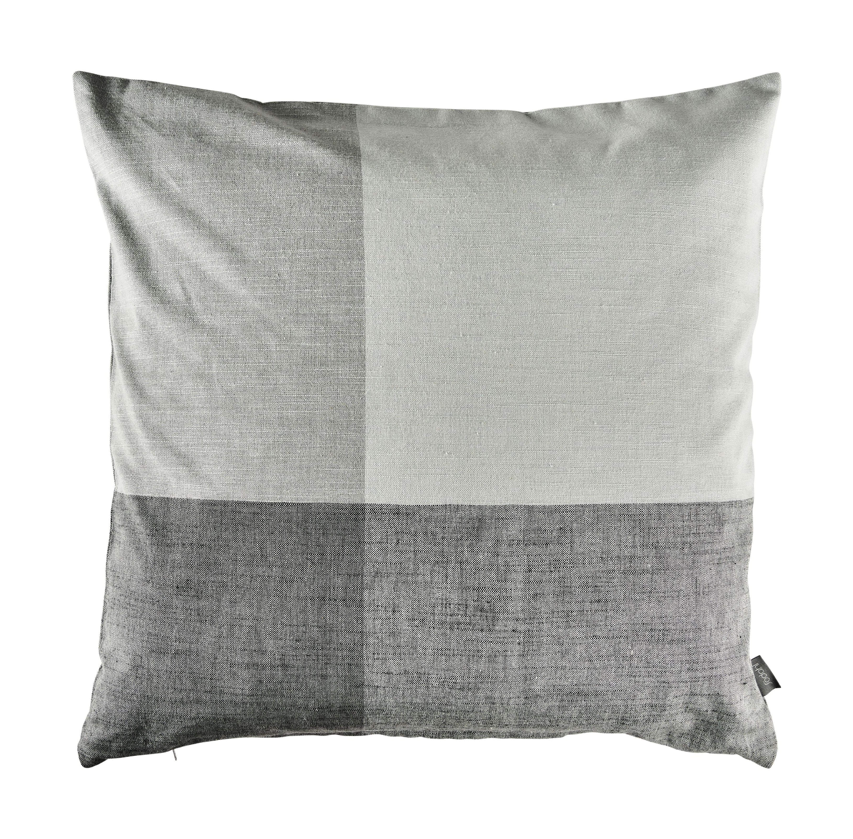 Södahl Check Cushion Cover 50x50 Cm, Grey