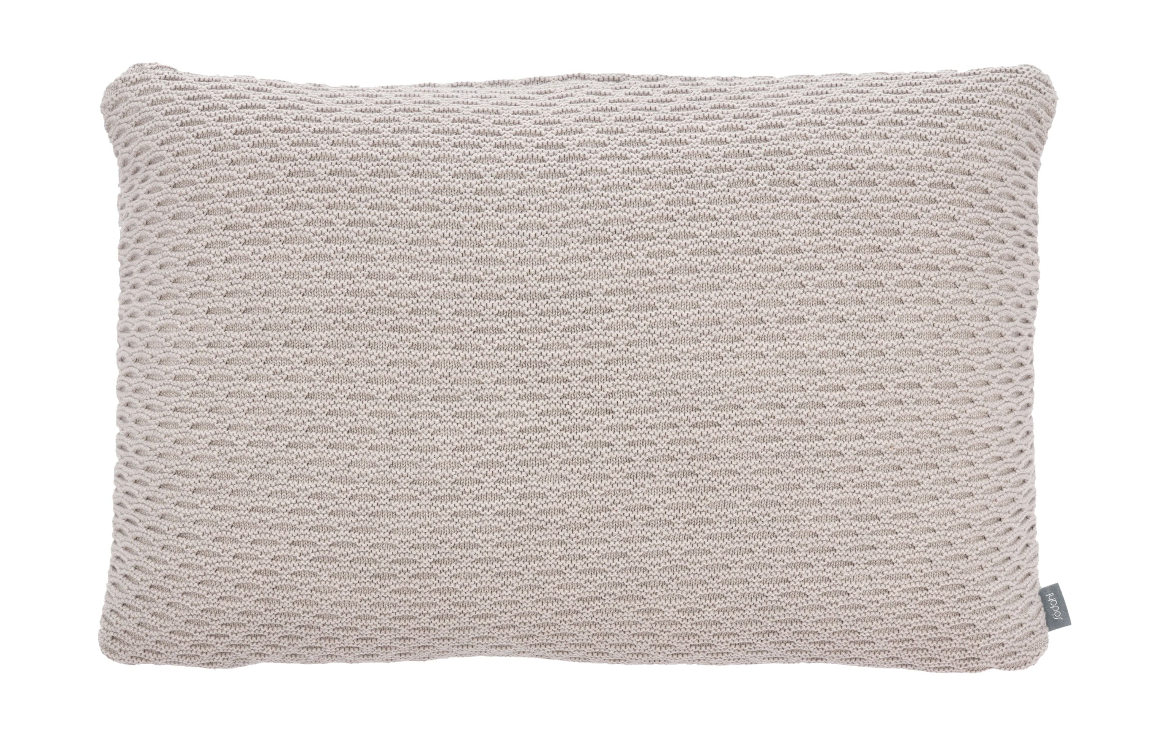 Södahl Wave Knit Cushion Cover 40x60 cm, beż