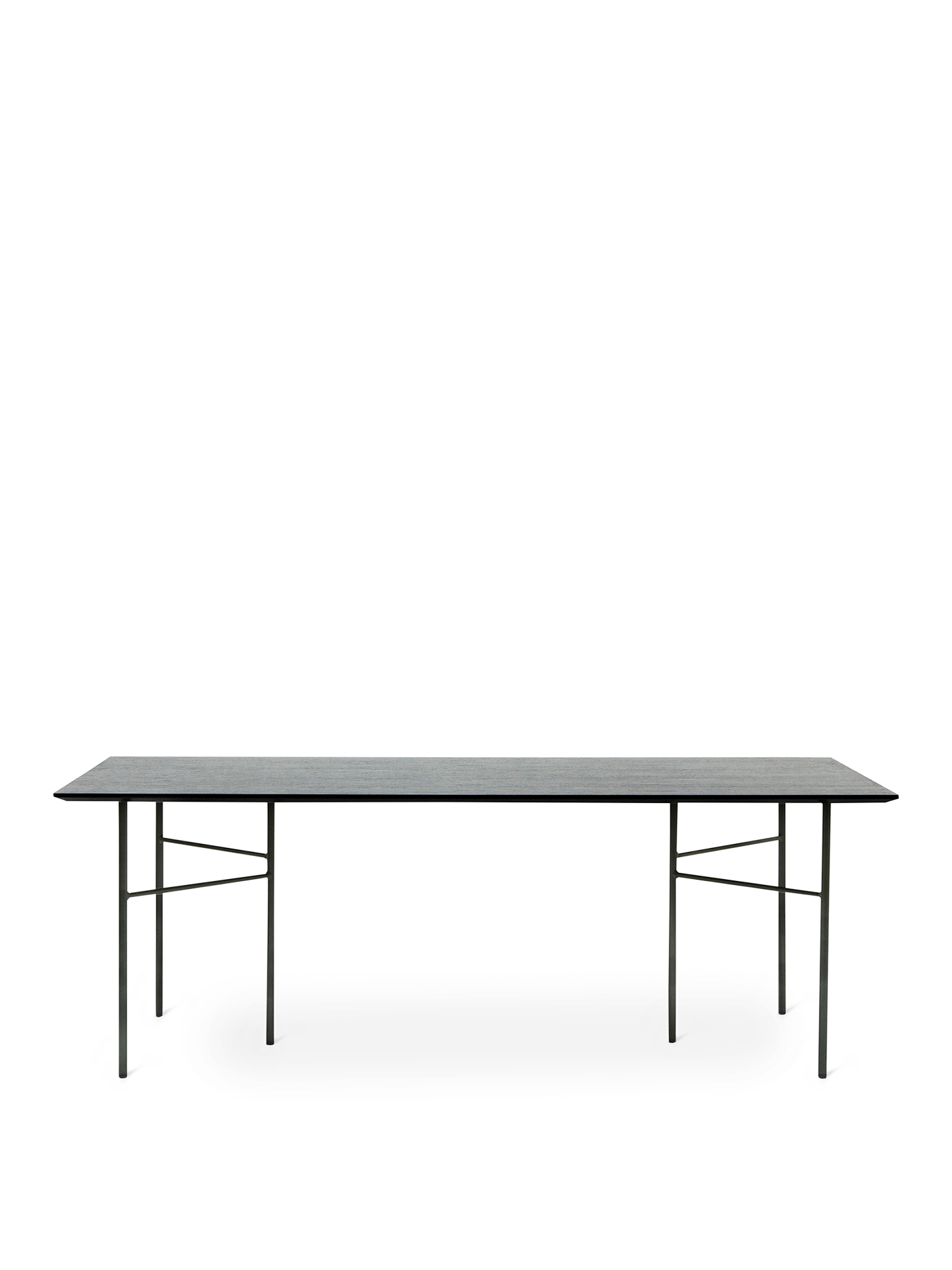 Ferm Living Mingle Table Top 210 cm, fornir czarny dębowy