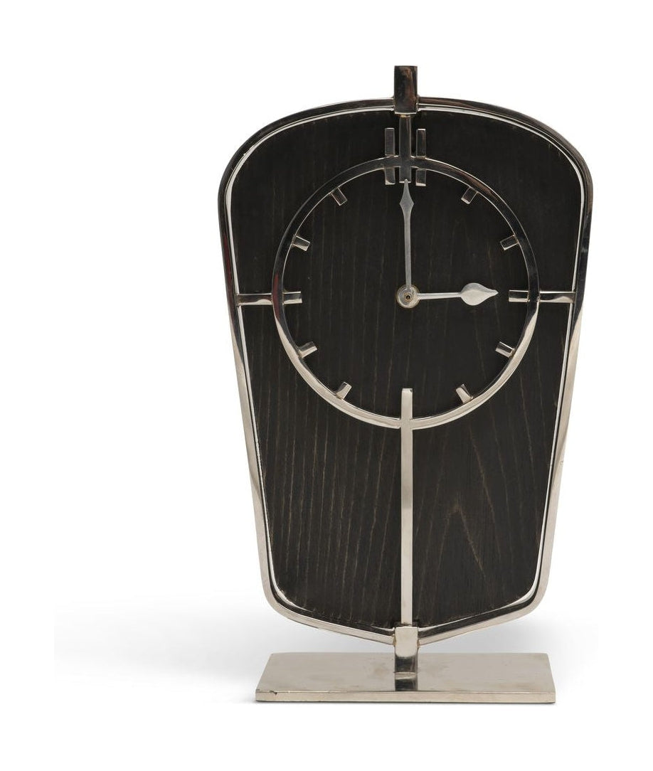 Autentyczne modele zegar stołowy art deco, srebrny