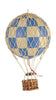 Autentyczne modele unoszące model balonu nieba, sprawdź niebieski, Ø 8,5 cm