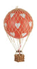 Autentyczne modele unoszące model balonu nieba, Czerwone serca, Ø 8,5 cm