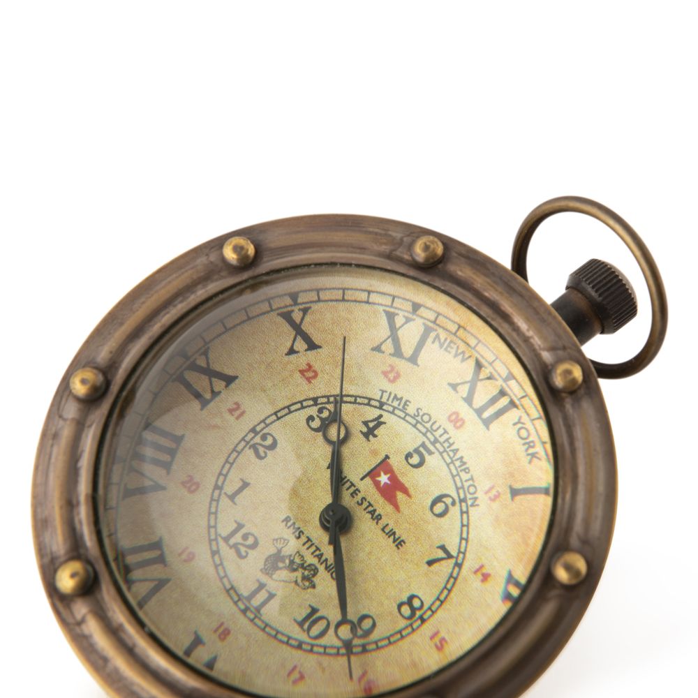 Autentyczne modele Porthole oko Time Watch, Bronzed