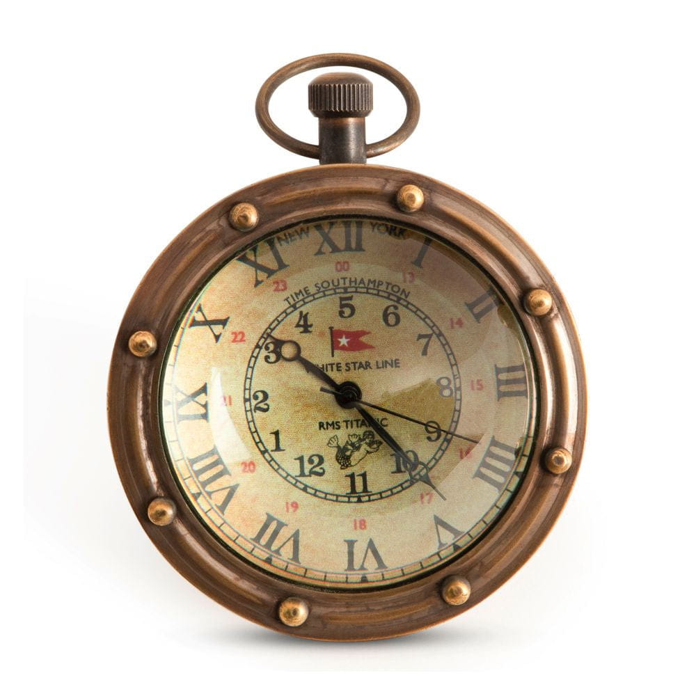 Autentyczne modele Porthole oko Time Watch, Bronzed