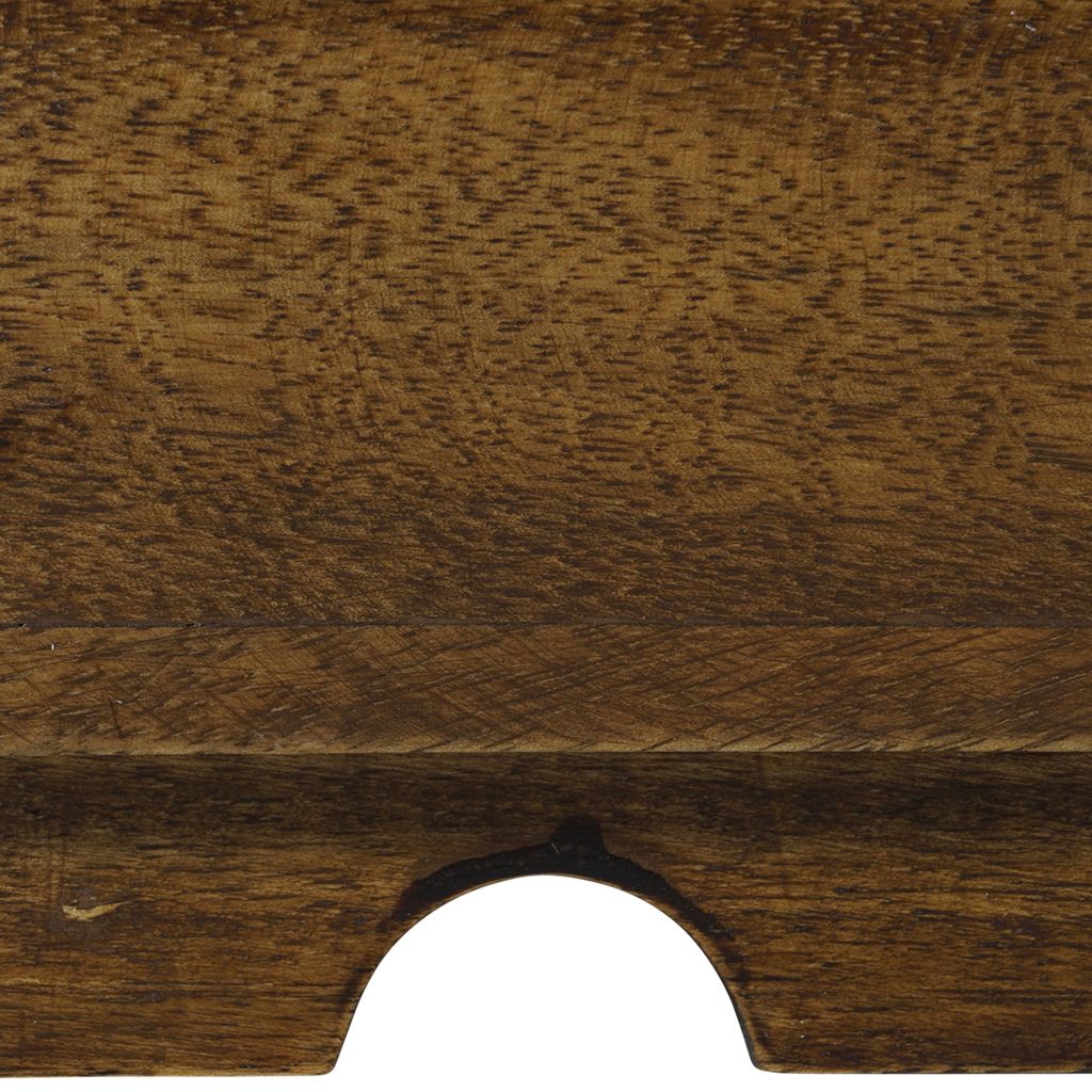Autentyczne modele drewniana taca do serwowania z składanymi stopami, duża