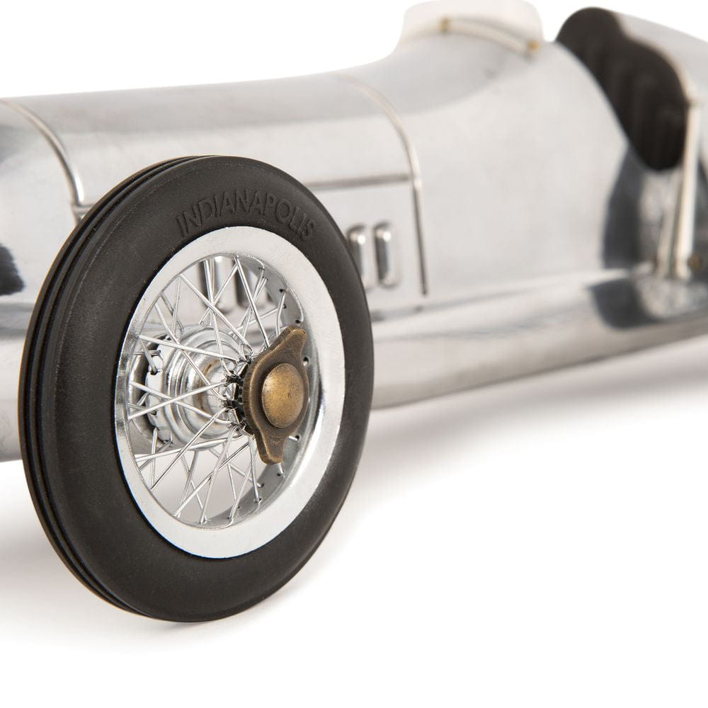 Model autentyczny Model samochodów wyścigowych srebrnych strzałek