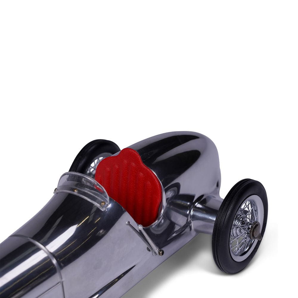 Model autentyczny Model Silver Arrow Racing Car, czerwone siedzenie