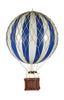 Modele autentyczne podróżuje lekki model balonu, niebieski/biały, Ø 18 cm