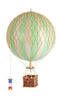 Modele autentyczne podróżuje lekki model balonu, prawdziwy zielony, Ø 18 cm