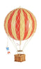 Modele autentyczne podróżuje lekki model balonu, prawdziwy czerwony, Ø 18 cm