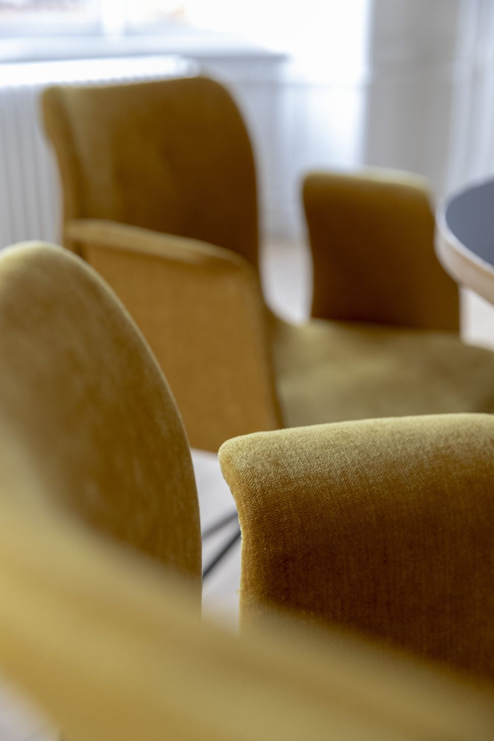 Bent Hansen Primum krzesło z podłokietlami stali nierdzewnej, skórą brandy Davos