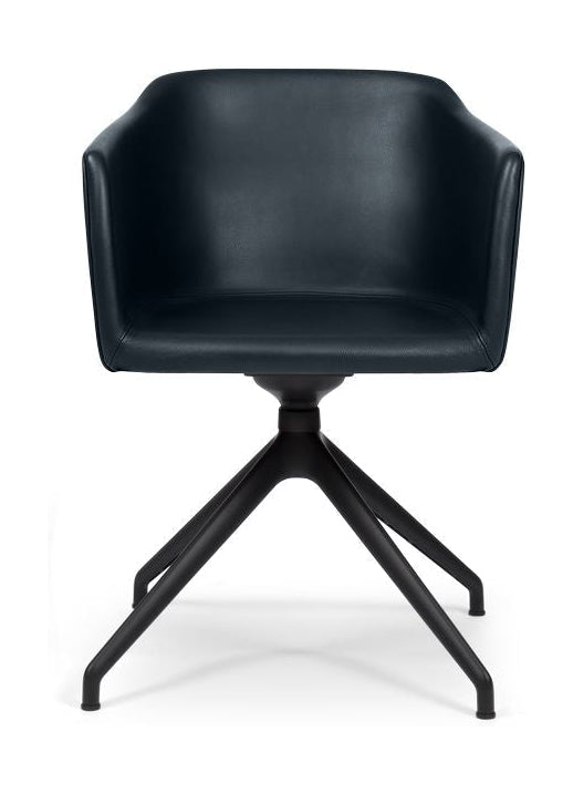 Bent Hansen od krzesła, Czarna część rysunku/czarna skóra Zenso