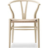 Carl Hansen CH24 Wishbone krzesło Bukowe Edycja Specjalna, naturalny sznur/miękki jęczmień