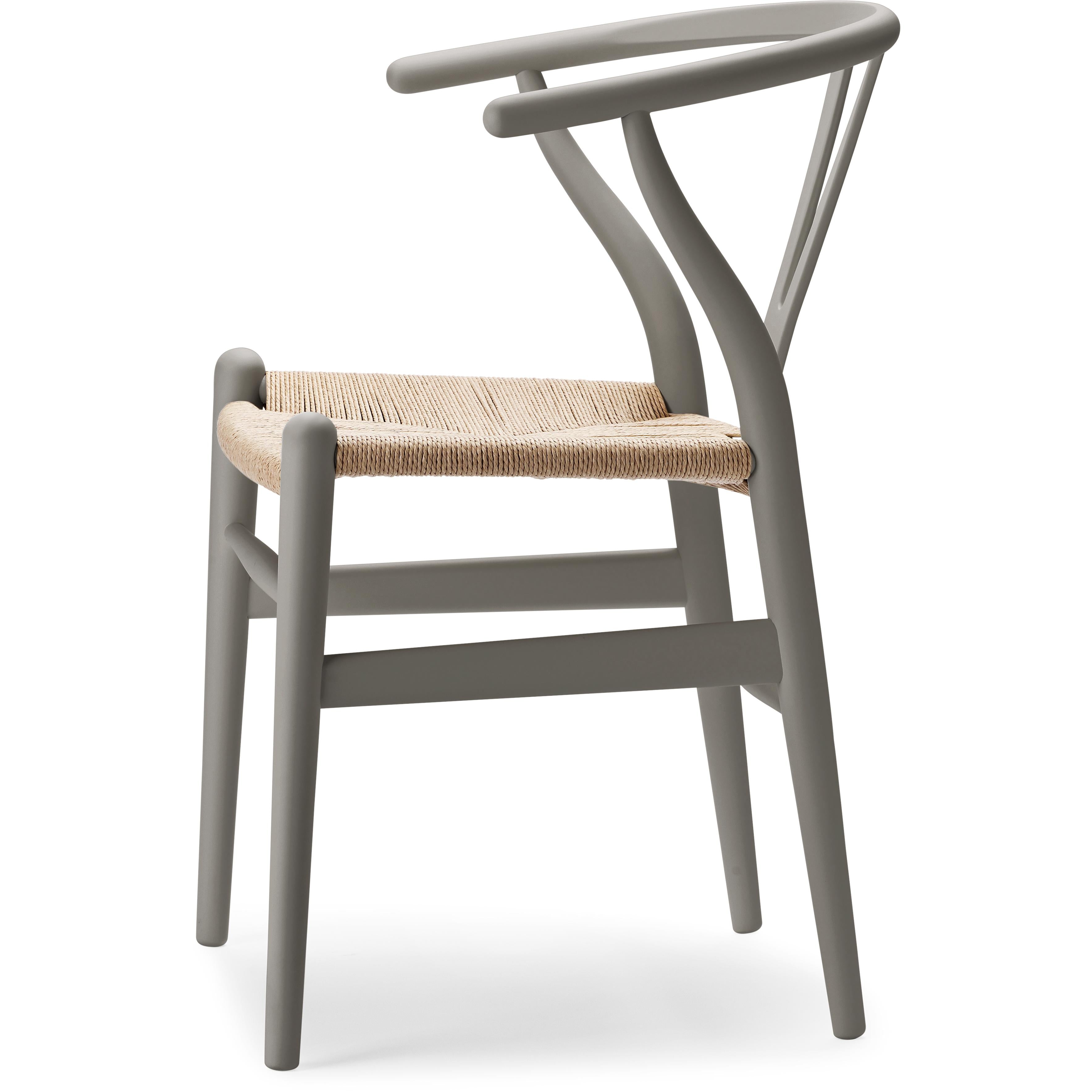 Carl Hansen CH24 Wishbone krzesło Bukowe Wydanie specjalne, naturalny sznur/miękka glina