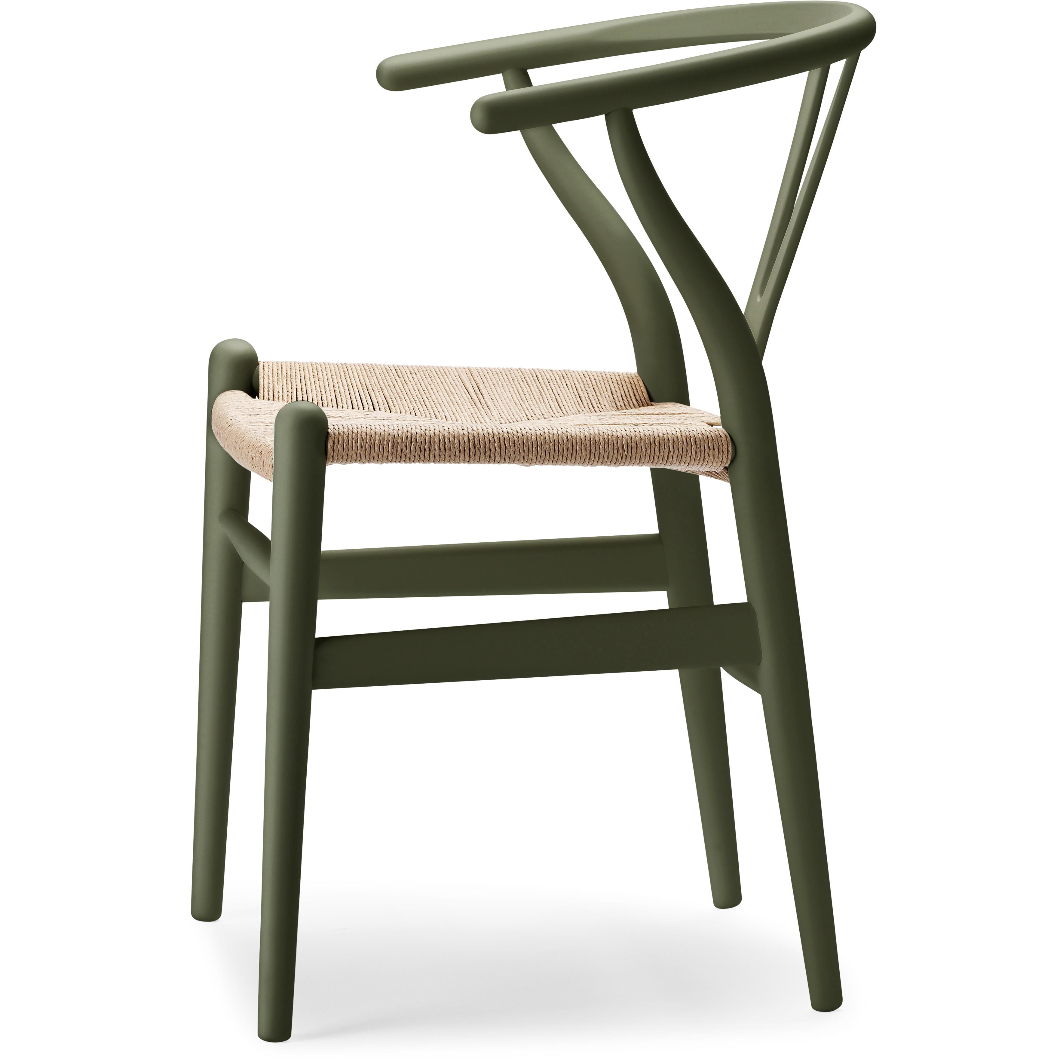 Carl Hansen CH24 Wishbone krzesło Bukowe Edycja Specjalna, naturalny sznur/miękkie wodorosty