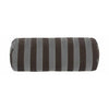 Christina Lundsteen Stripe Stripe Velvet Pillow, stalowa szare/czekolada