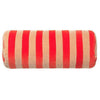 Christina Lundsteen Stripe Stripe Velvet poduszka, pomidor/beż