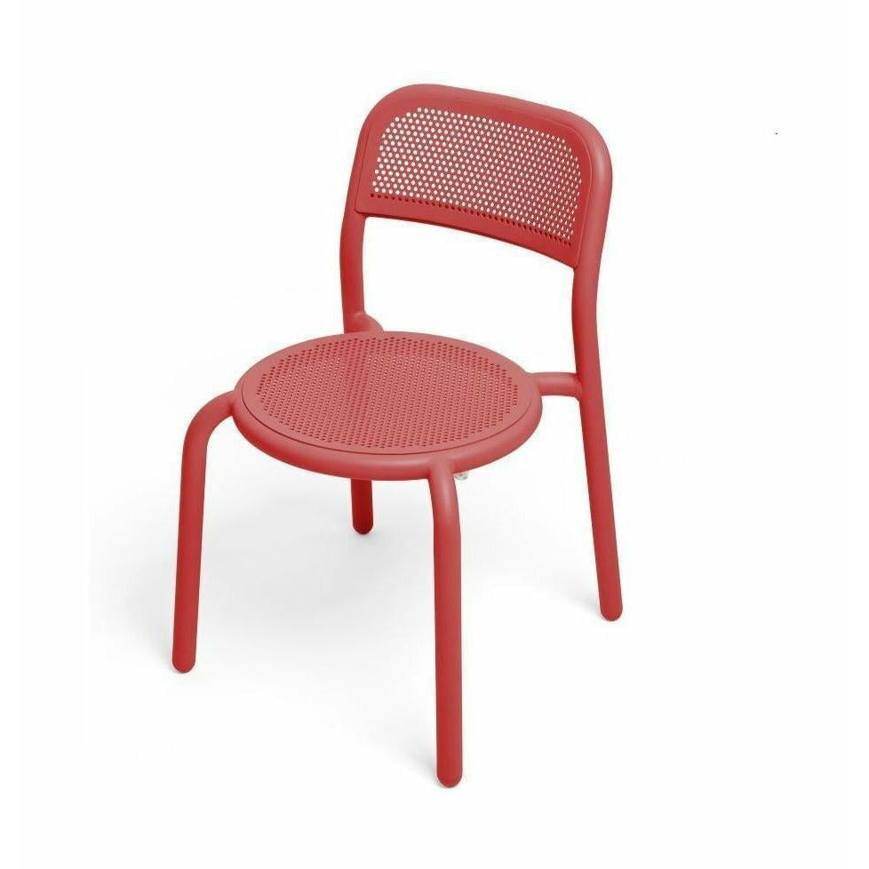 Fatboy Toni krzesło, przemysłowy czerwony (2 szt.)
