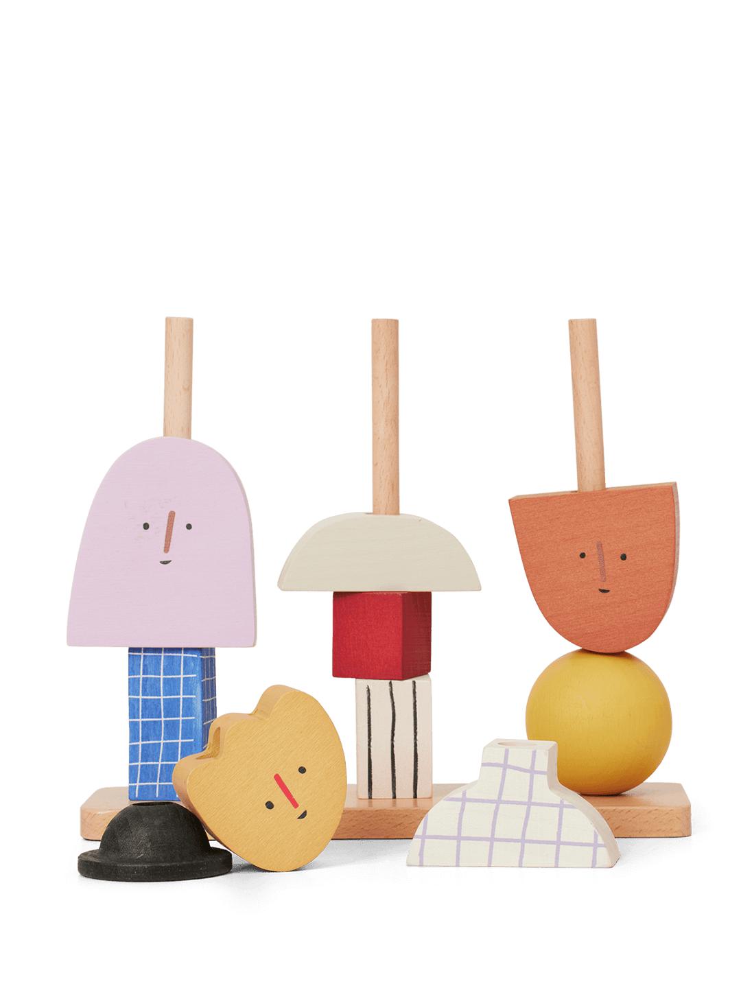 Ferm Living Character Stacking Blocks