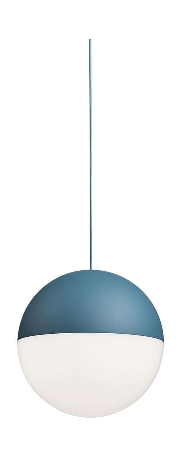 Lampa wisiorka na głowicę światła sznurka FLOS 12 m, niebieski