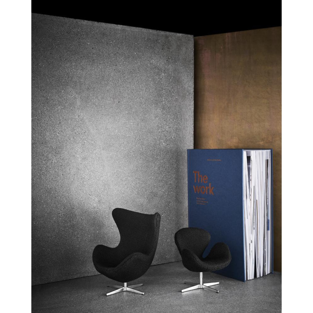 Fritz Hansen miniaturowy krzesło Swan, czarny
