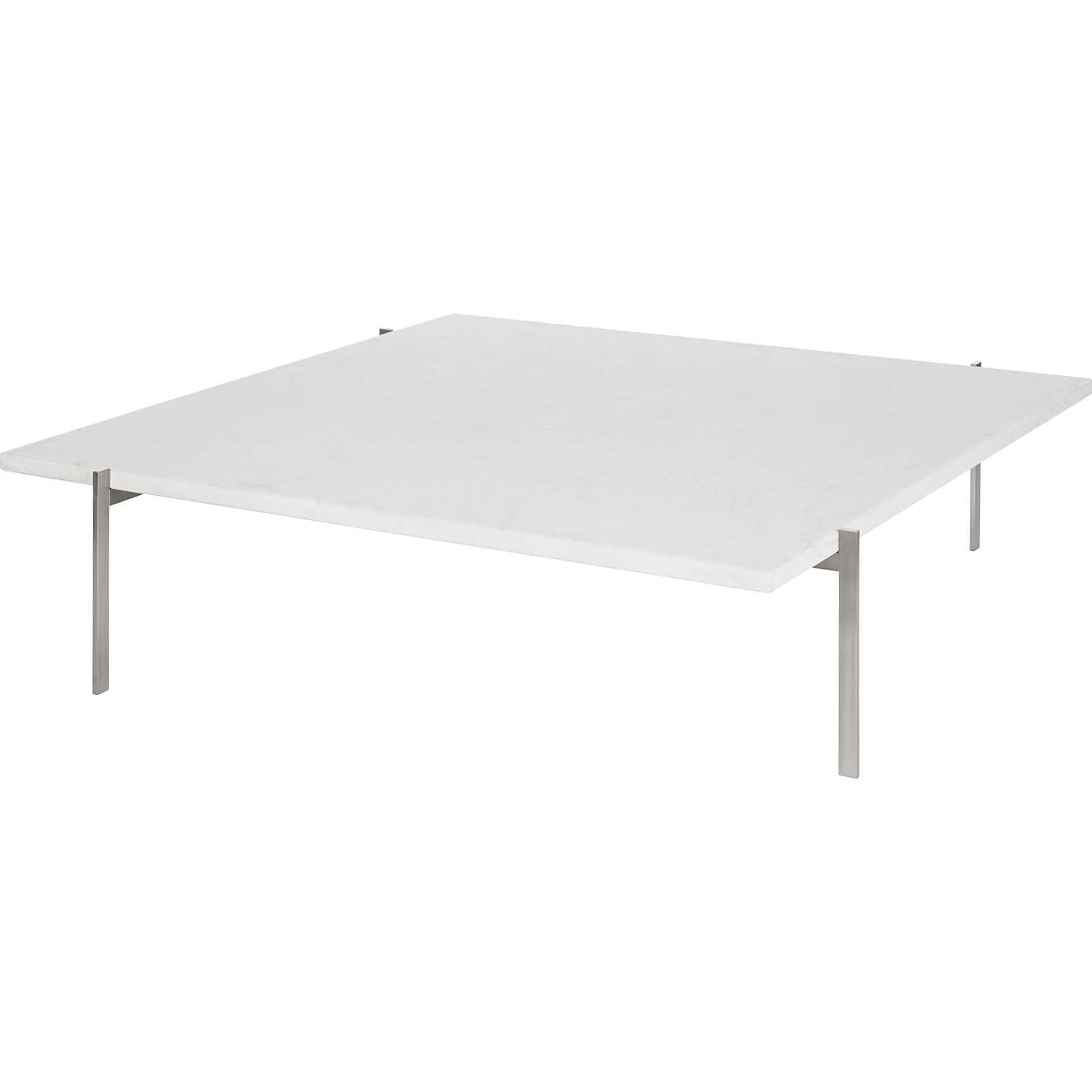 Fritz Hansen PK61 Coffee Table 120 cm, biały marmur
