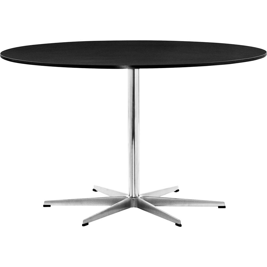 Fritz Hansen Circular Table Ø120 cm, czarny laminat