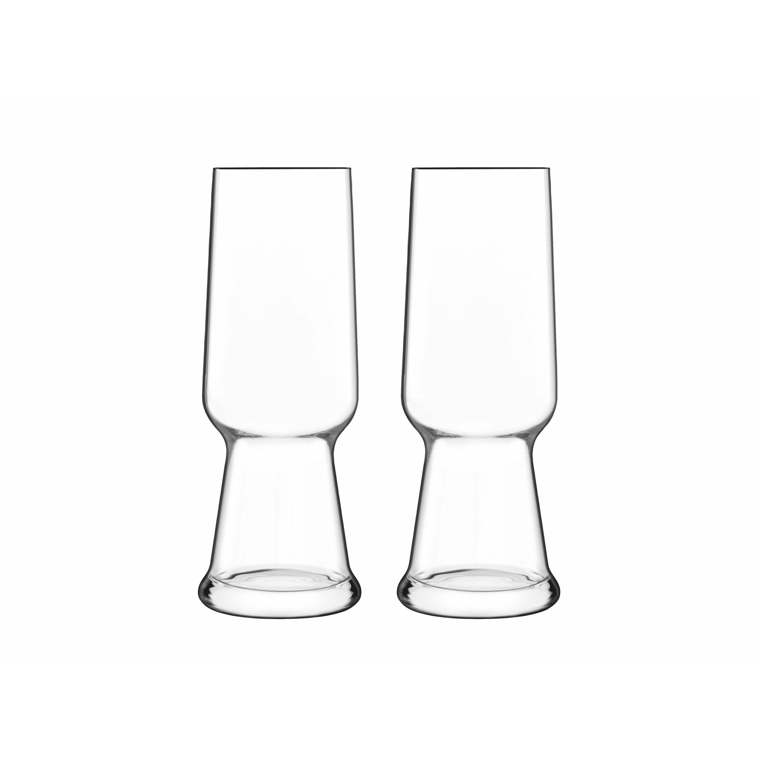 Luigi Bormioli Birrateque Beer Glass Pilsner, 2 sztuki