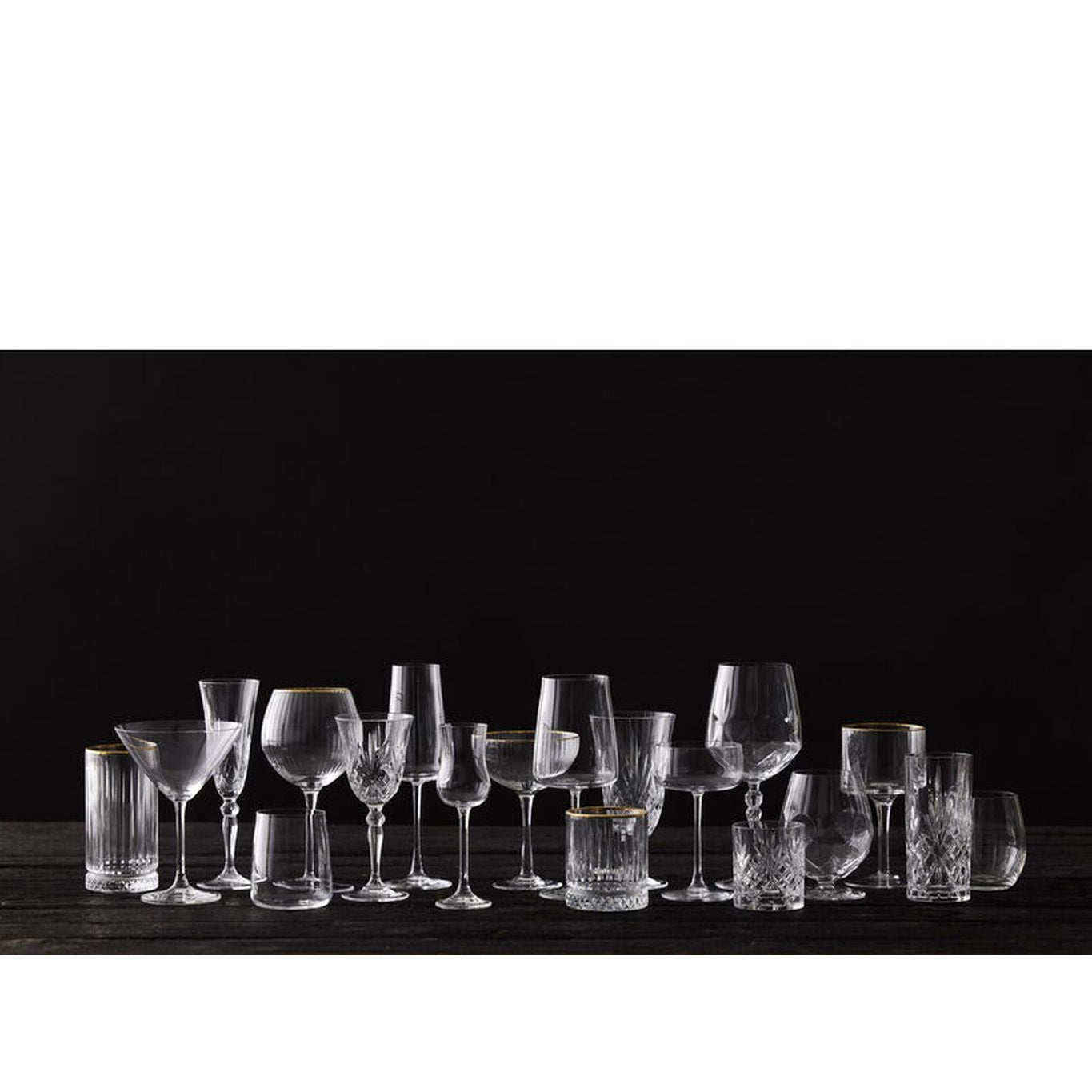 Lyngby Glas Melodia Krystal Highball Drink Glass 6 Cl, 6 szt.