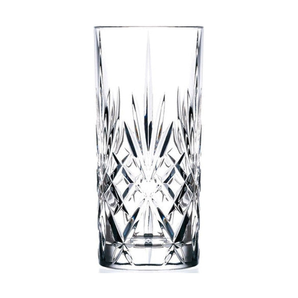Lyngby Glas Melodia Krystal Highball Drink Glass 6 Cl, 6 szt.