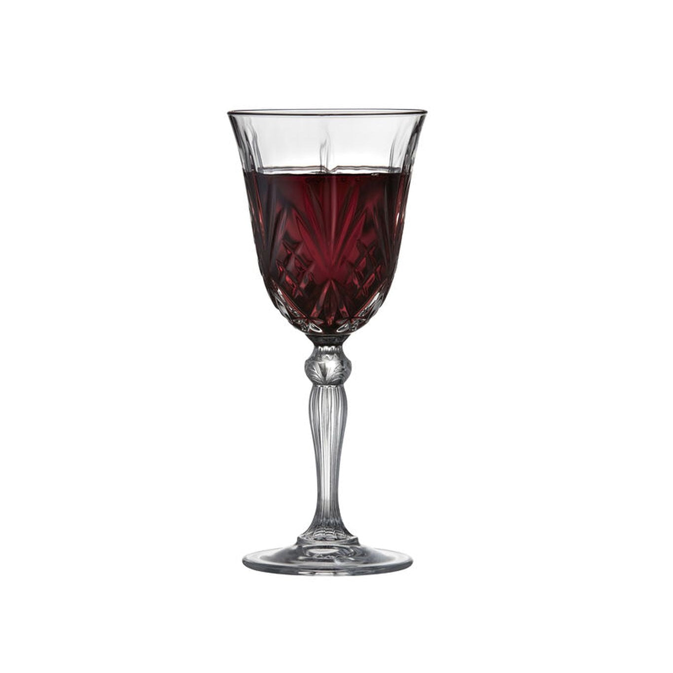 Lyngby Glas Melodia Krystal Red Wine Klas 27 Cl, 4 szt.