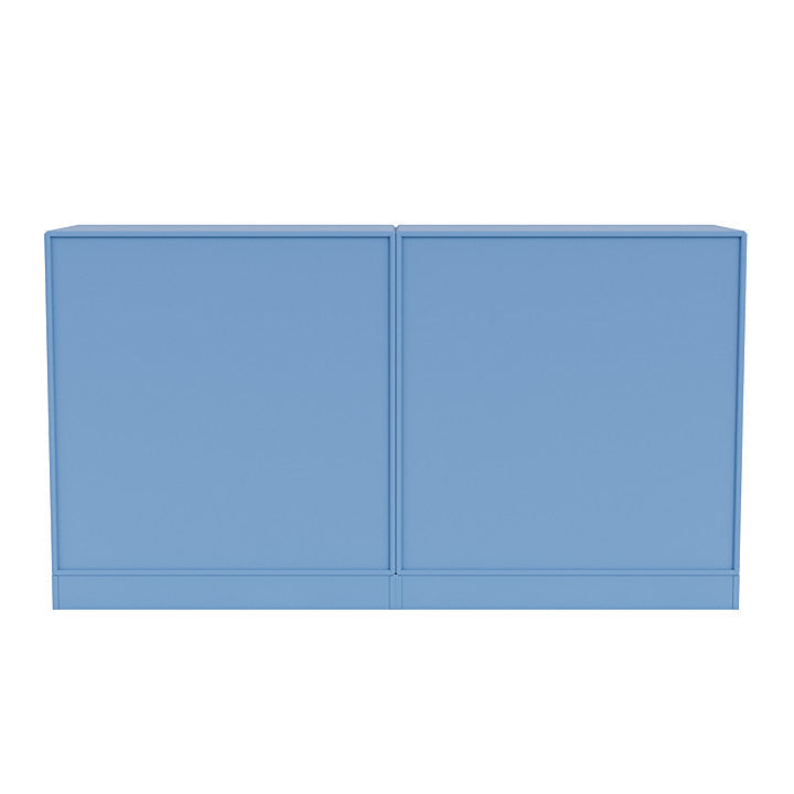 Kreperami montana z 7 cm cokoła, lazurowy niebieski