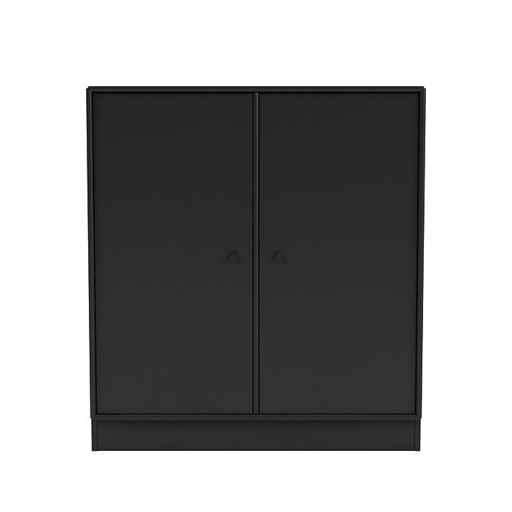 Montana Cover Cabinet With 7 Cm Plinth, Black