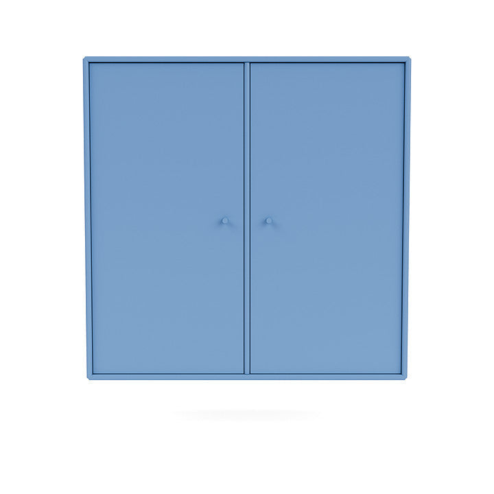 Montana Cover Cabinet With Suspension Rail, Azure Blue