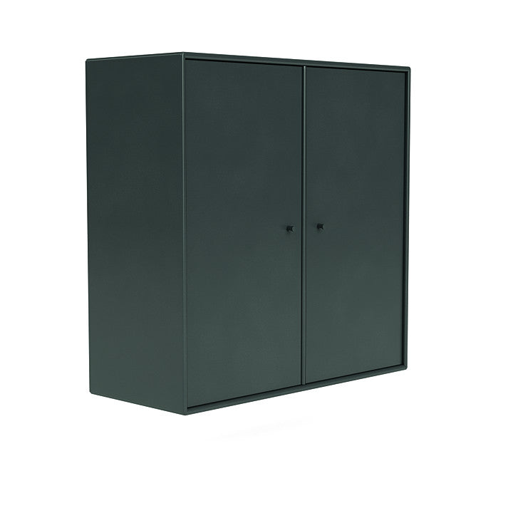 Montana Cover Cabinet With Suspension Rail, Black Jade
