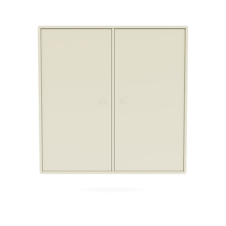 Montana Cover Cabinet With Suspension Rail, Vanilla White