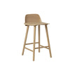 Muuto Nerd Bar krzesło H 65 cm, dąb