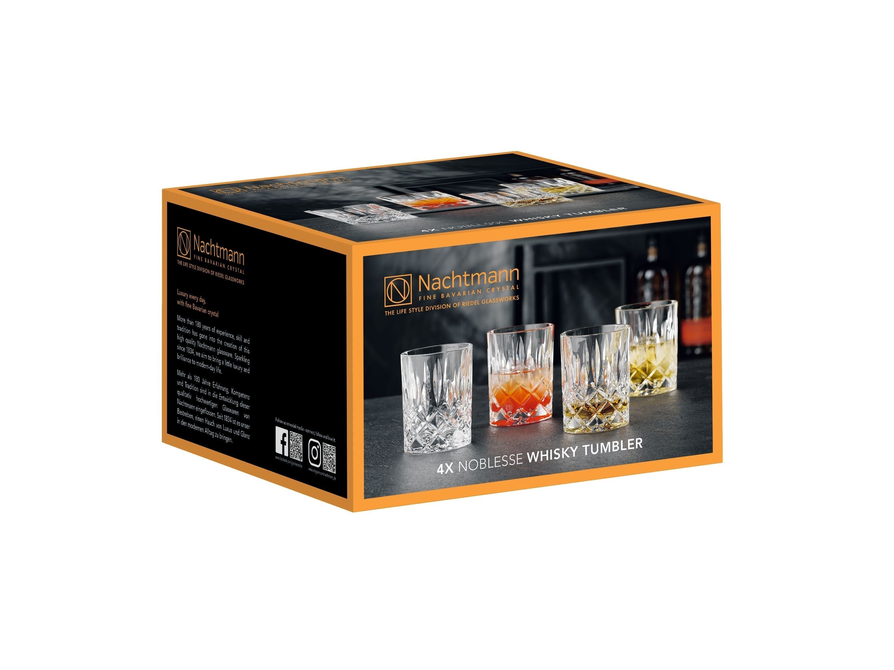 Nachtmann Noblesse Whisky Glass 295 ml, zestaw 4