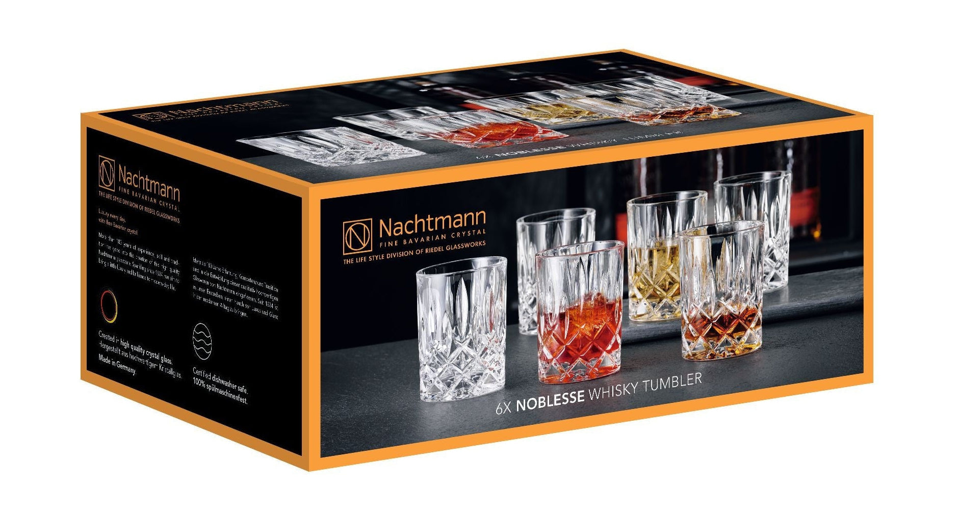 Nachtmann Noblesse Whisky Glass 295 ml, zestaw 6