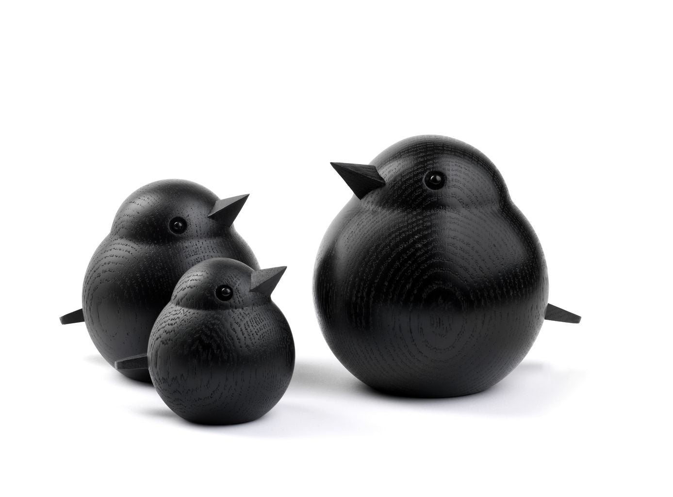 Design Novoformy Mini Wróbla dekoracyjna, czarny dąb poplamiony
