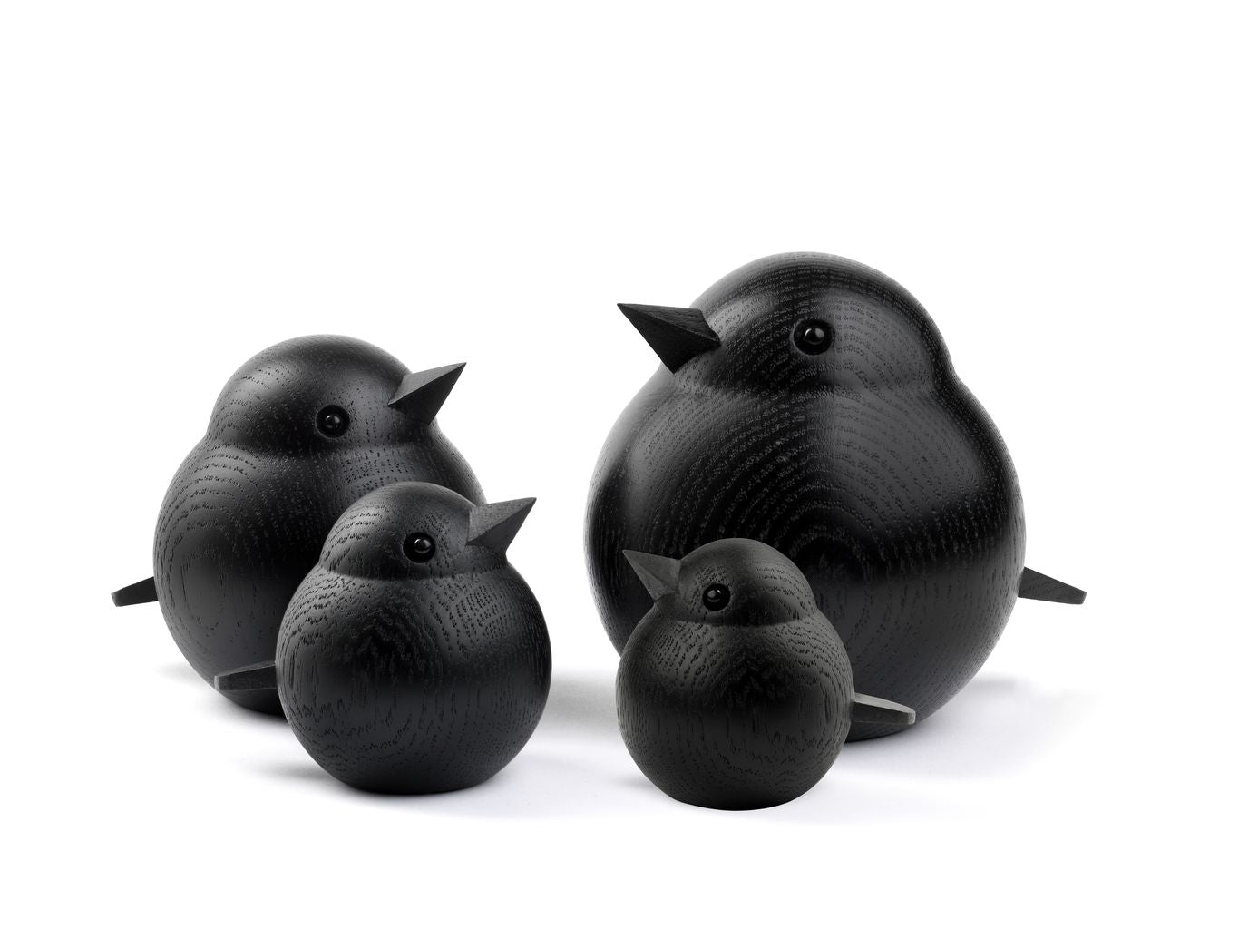 Design Novoformy Mini Wróbla dekoracyjna, czarny dąb poplamiony