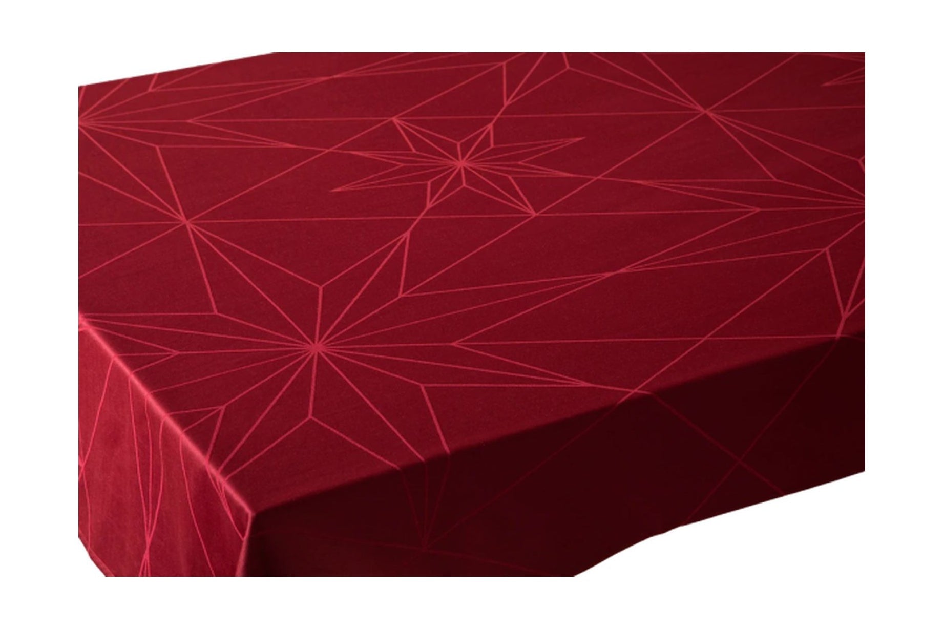 Novoformy Design Stars TableCloth 220 cm, Adwent Red