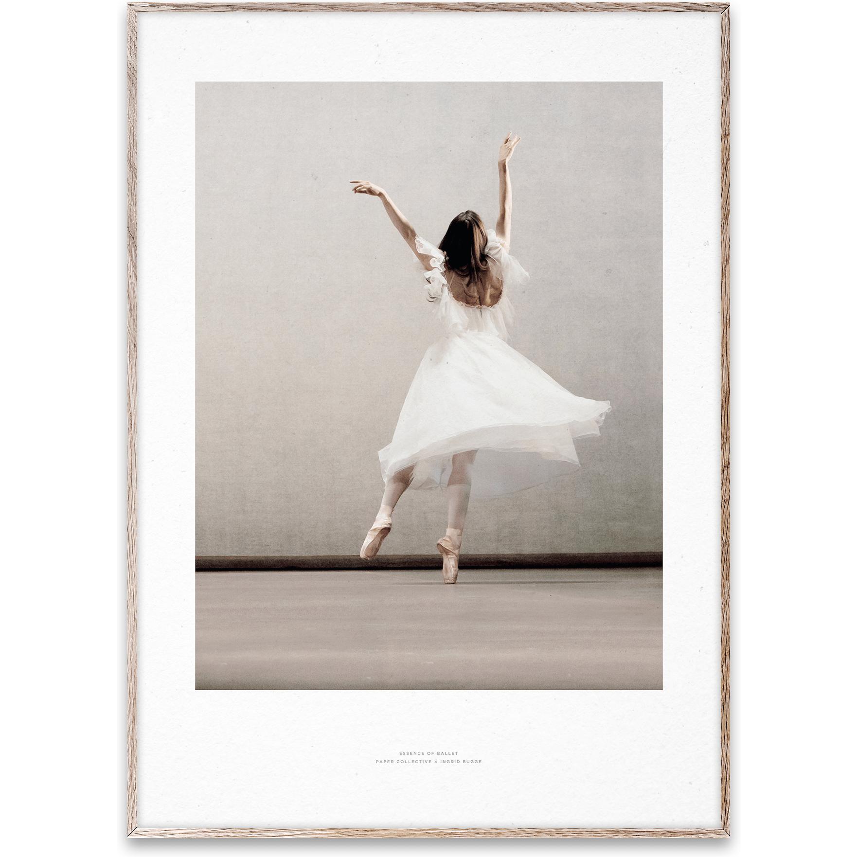 Papierowa esencja baletu 03 plakat, 30x40 cm