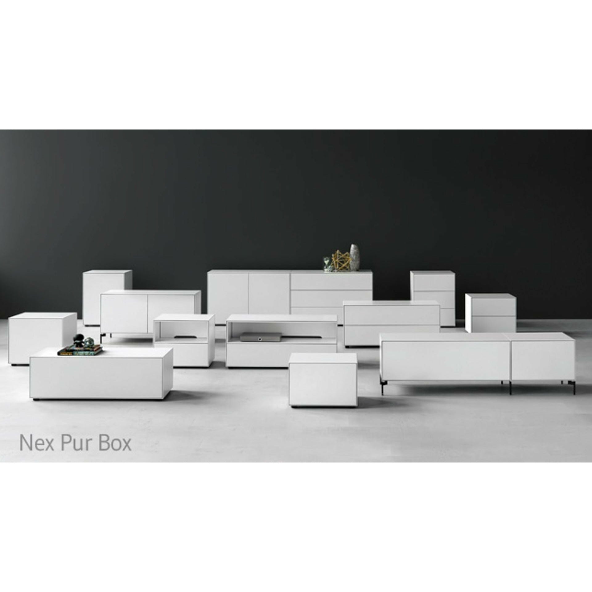 Piure Nex Pur Box Door Hx W 75x120 cm, 1 półka, biała
