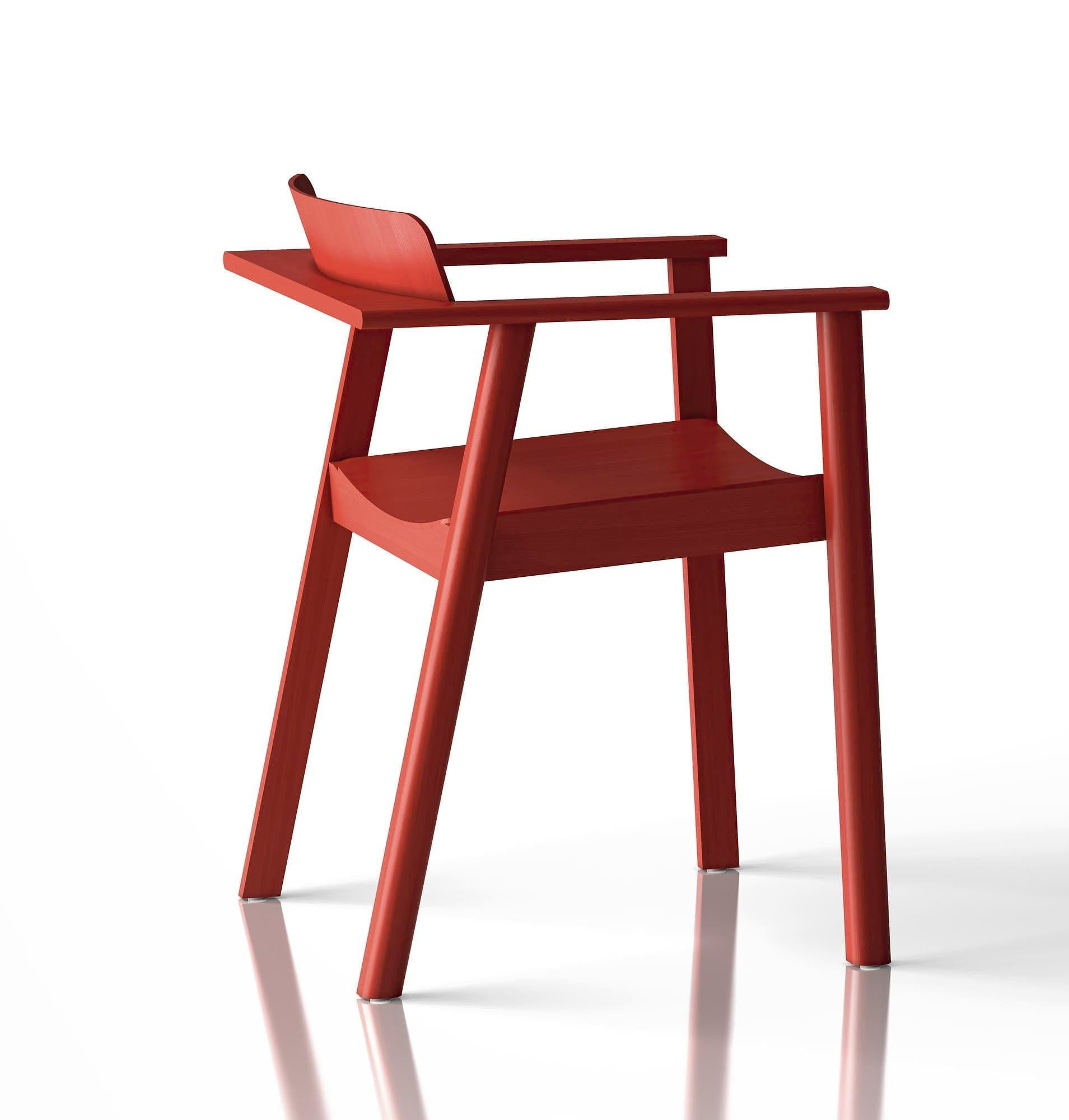 Proszę poczekaj, aby usiąść z dziewiczego krzesła, baskijska czerwona