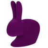 QEEBOO Rabbit Velvet Bookend XS, fiolet