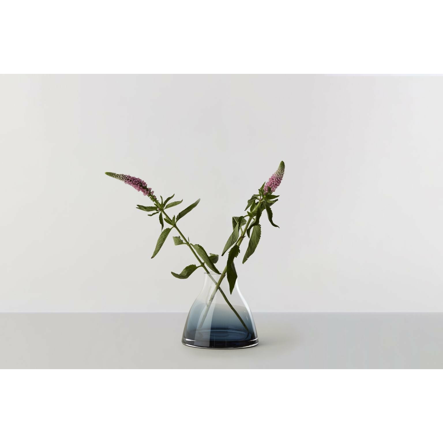 Kolekcja RO nr 1 wazon kwiatowy Øxh 13 x12, indygo niebieski