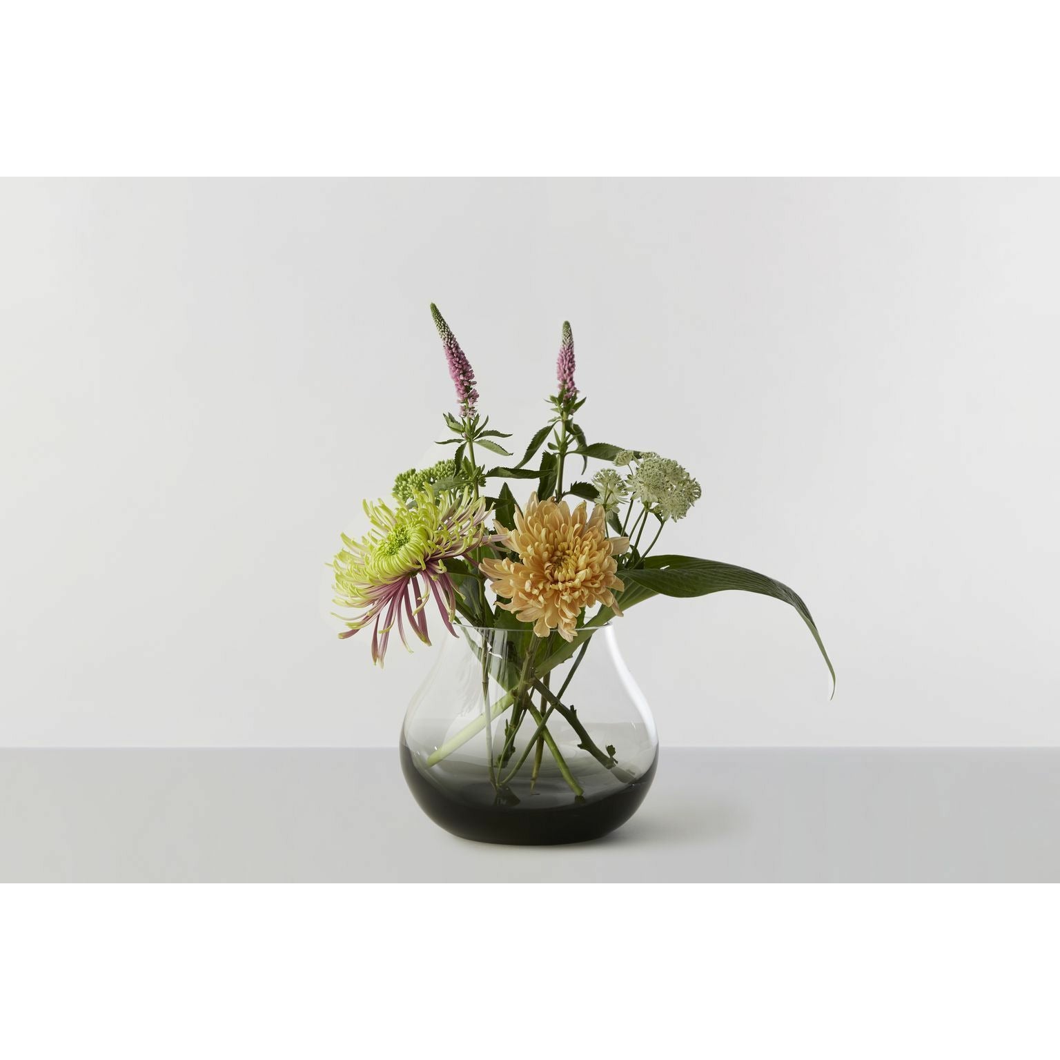 Ro Collection No. 23 Flower Vase, Smoked Grey