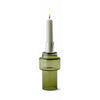Kolekcja RO nr 55 Glass Candlestick, Moss Green