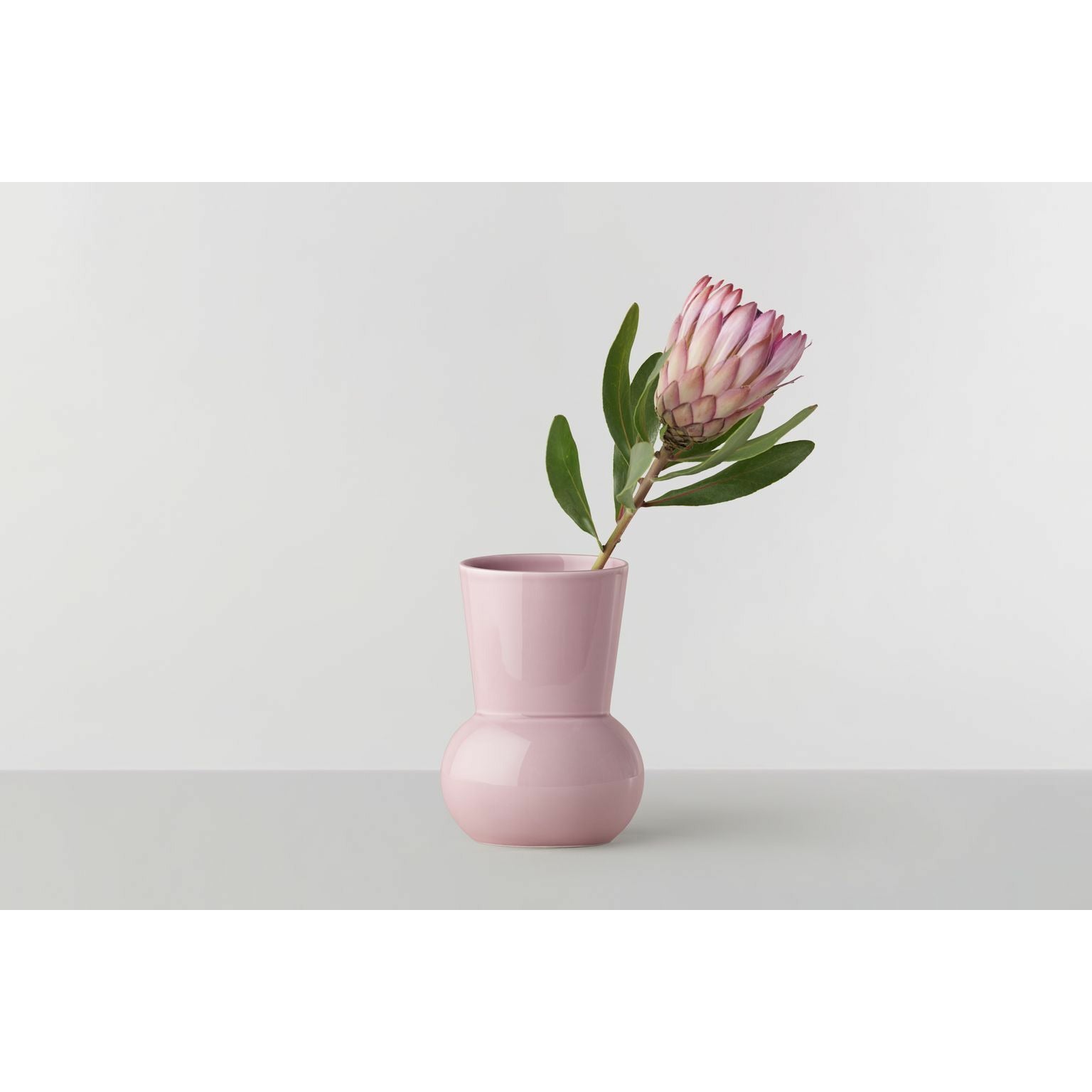 Kolekcja RO nr 66 Owalny wazon, różowy